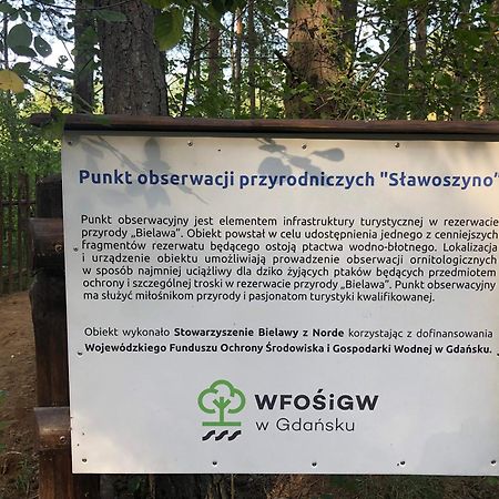 Dom Wakacyjny Zloto Polnocy Na Wylacznosc, Parking, Plac Zabaw, Tarasy Karwienskie Bloto Экстерьер фото
